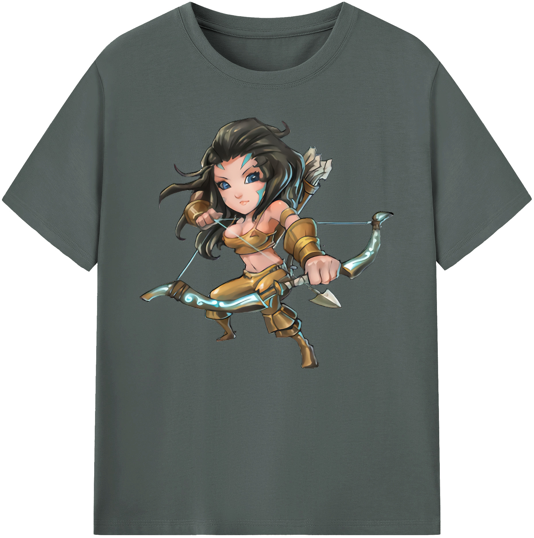 リーグ・オブ・レジェンド League of Legends LOL 綿100％ メンズ半袖Tシャツ｜肌触りやわらか＆通気性